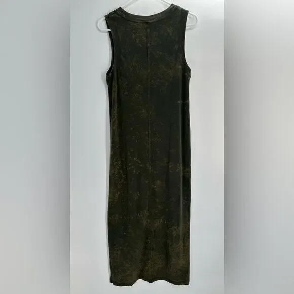 Lululemon All Yours Tank Maxi Dress *Wash Cloudy Wash Dark Olive - Picture 6 of 9